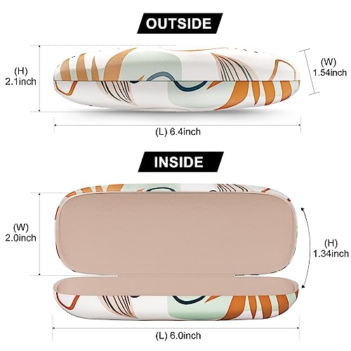 Image of Eyeglasses Case, Hard Shell Protective Case for Glasses, Unisex for Women Men