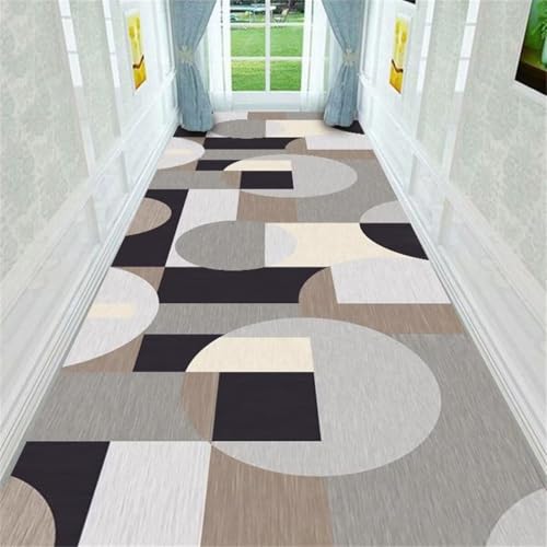 Tapis carreaux de ciment gris 180x250cm lavable pour salon