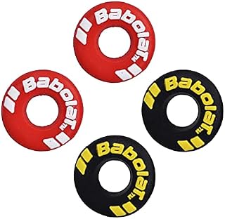 YijiaXingzhou 4 Pcs Tennis Racket Vibration Dampeners Tire Shape Tennis Racquet Shock Absorbers Soft Silicone Tennis Racket Accessories for Tennis and Squash