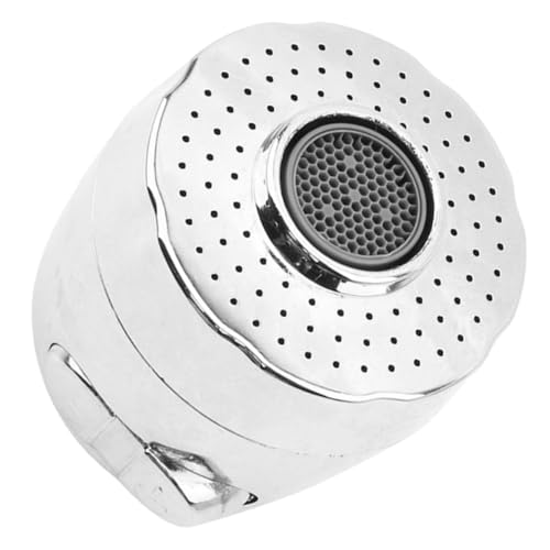 POPETPOP Aireador Cocina con Acabado Electroplateado y Antisalpicaduras Adaptador de Agua de Flexible y Práctico Baños y Cocinas