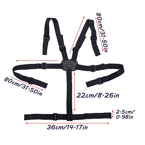 Imbracatura per Seggiolone a 5 punti, Cintura