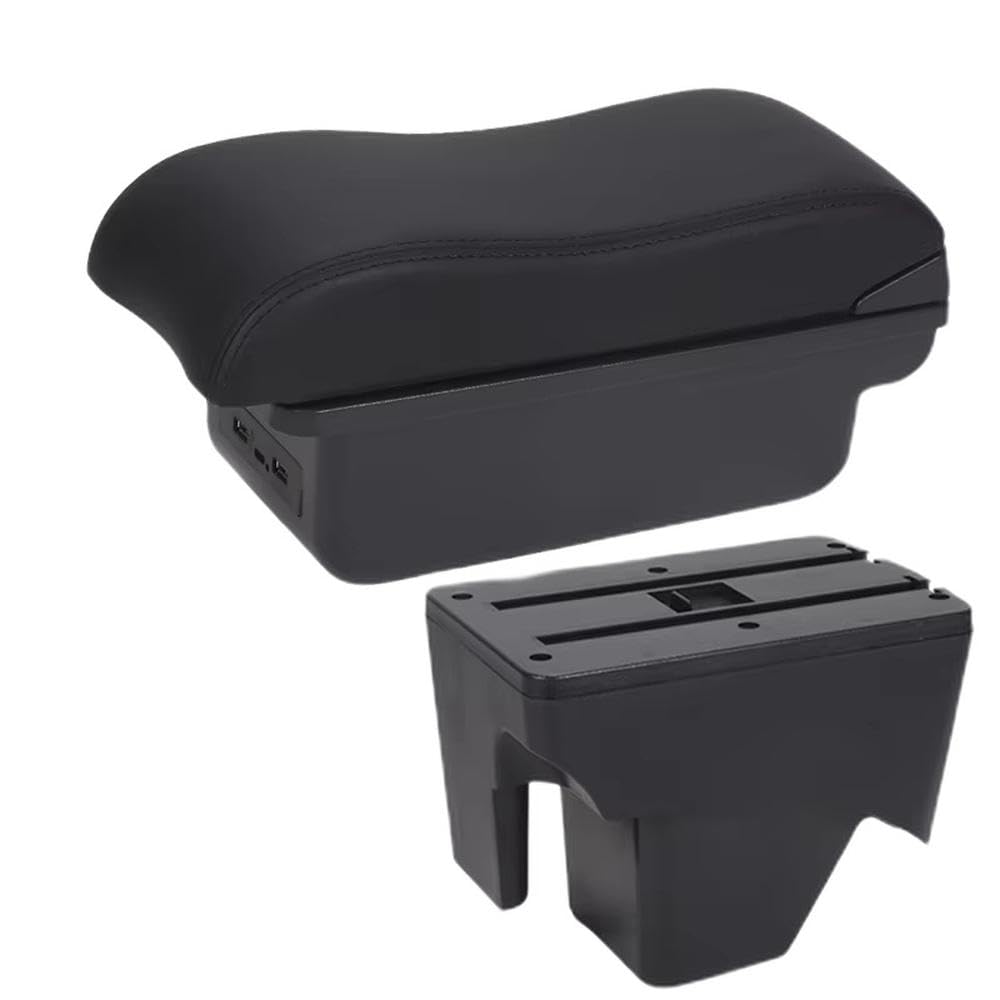 Sxqpocar B2 Black Line 3Usb For Tera 2025 Car Armrest Box Center Console Armrest Storage Box Replacement Parts
