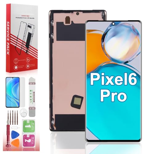 Suprescreen OLED for Google Pixel 6 Pro Screen Replacement with Fingerprint Function