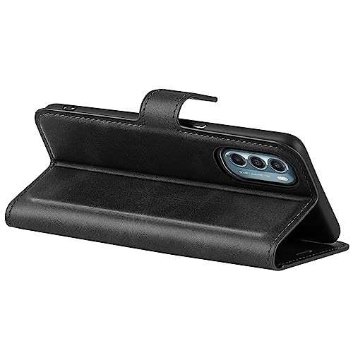 Flip Case for Motorola Moto G 5G 2022 Wallet PU Leather Magnetic Protective Cellphone Case for Moto G (2022) Folio Book Cover with Stand (Black) by Kezaizhe - Used condition - Image 3