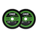 La hoja del cabezal de corte de 72 dientes corta de forma afilada y suave.