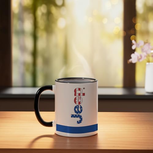 Taza de cerámica Jeep bandera logo oficial miniatura 3
