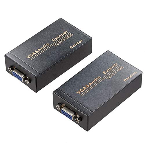Amazon | SUNNY VGA延長器 ディスプレイエクステンダー RJ45 LAN