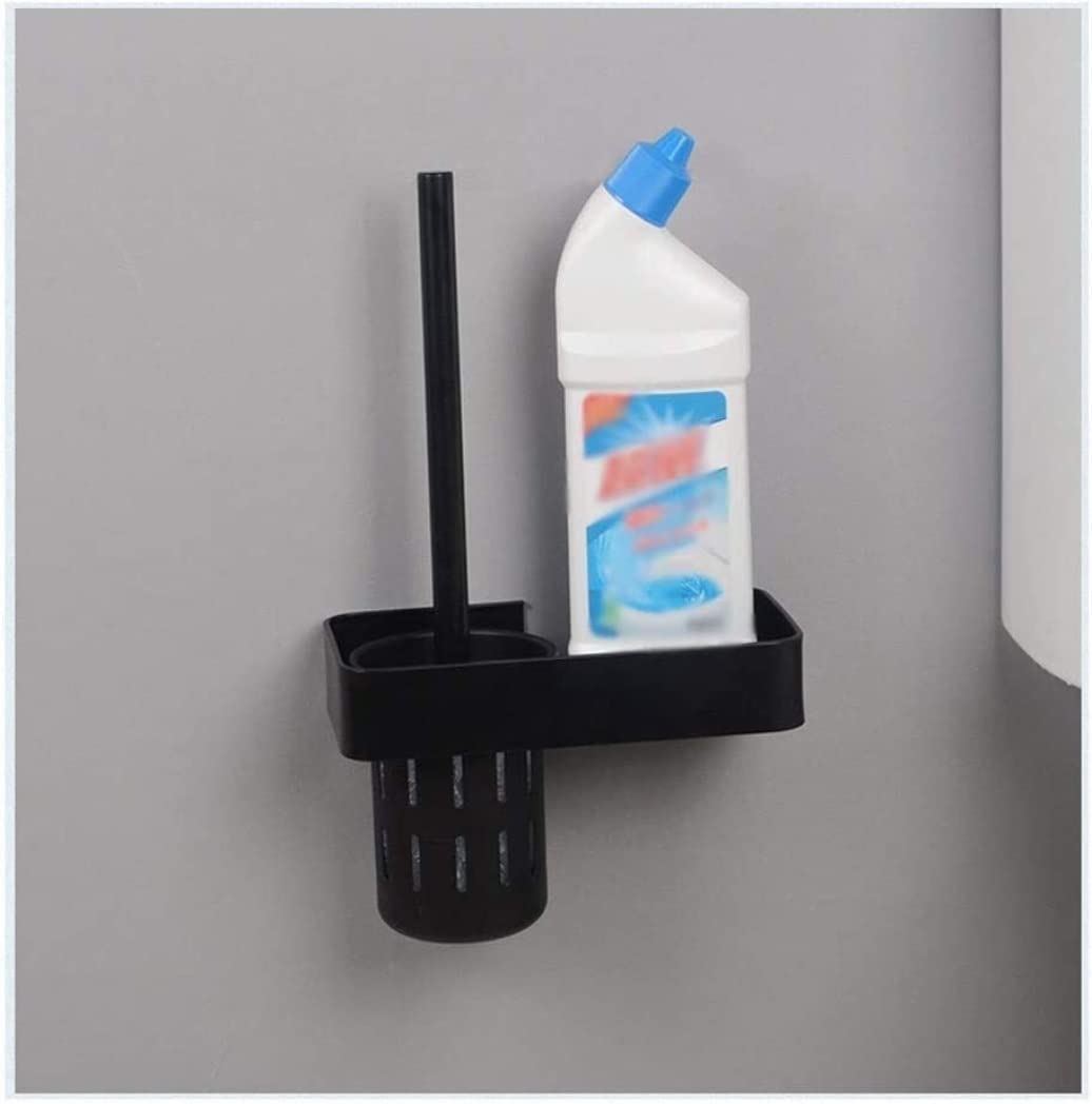 Escobillero Escobilla de Baño Escobilla WC Soporte De Escobilla De Inodoro De Montaje En Pared, Juego De Escobilla De Baño Y Soporte, Juego De Escobilla De Baño De Aluminio Creativo Para Inodoro De Ba