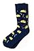 Fast Food 5 Pair Gift Set Variety Pack Multicolor Carded Cotton Novelty Crew Dress Socks (UNISEX)
