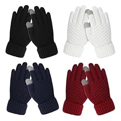 4 Pack, Black & Blue & Red & White