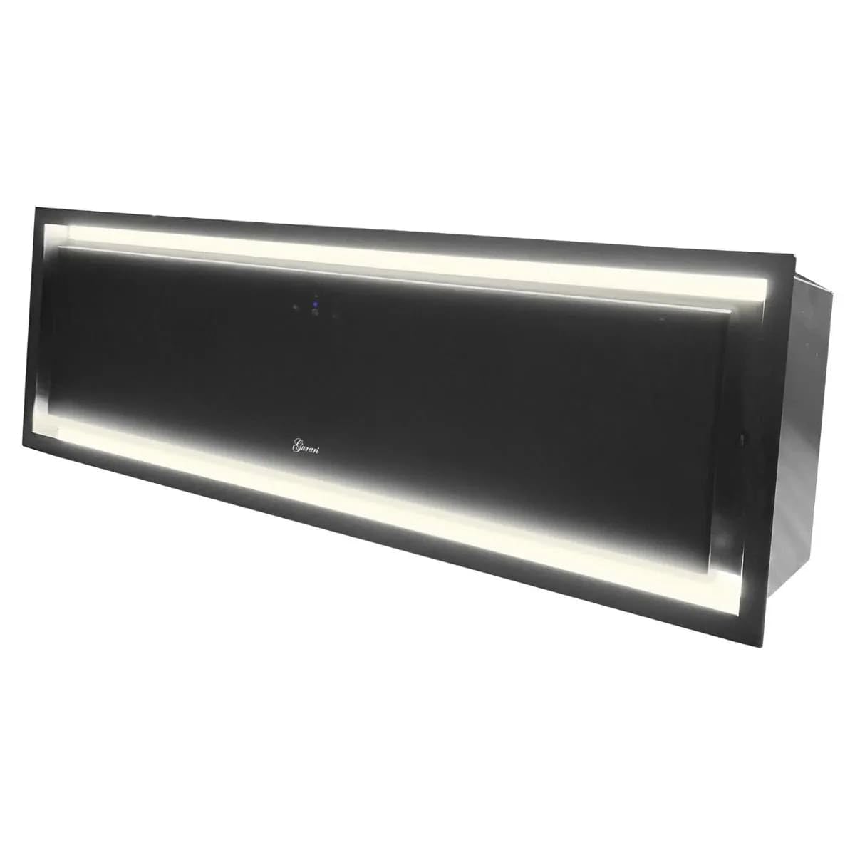 Gurari Deckenhaube 90 cm GCH 973 BL Dunstabzugshaube mit Gestensteuerung LED 850 m³/h Umluft Abluft Fernbedienung