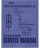 1971 Olds Supreme 442 Cutlass 88 Toronado Shop Service Repair Manual Book Engine