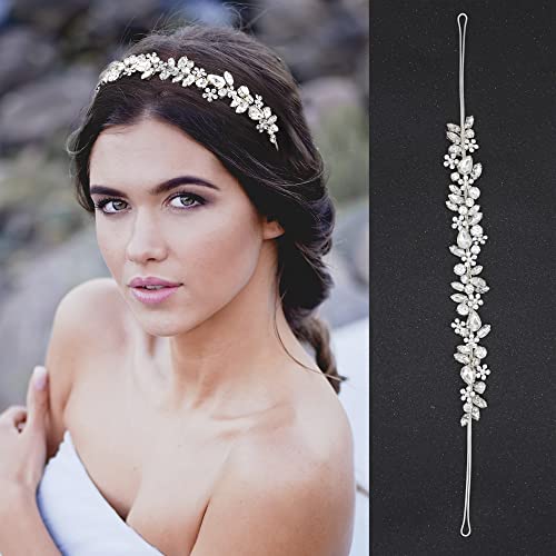 Oriamour Crystal Wedding Headbands