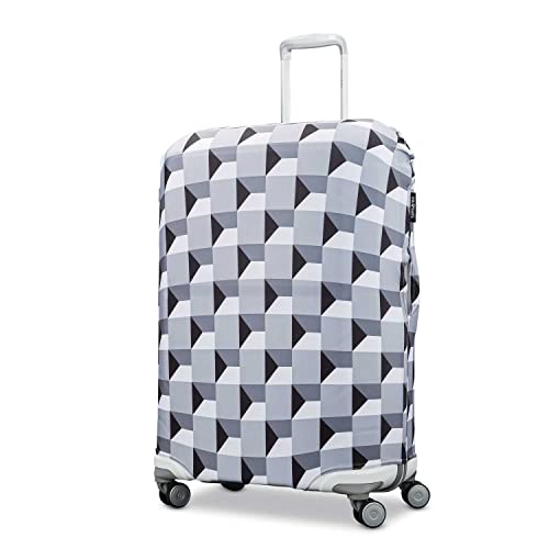 Samsonite Printed Luggage Cover, Infinity Grey, Extra Large
