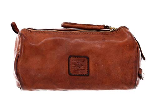 Preisvergleich Produktbild Campomaggi Herren Lederwaschbeutel Cognac Ein Größe