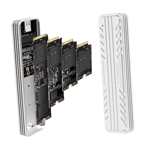 Carcasa Externa SSD Nvme USB-C Aluminio miniatura 2