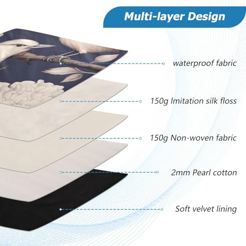 Funda para portátil 13-14 pulgadas impermeable con diseño floral miniatura 4