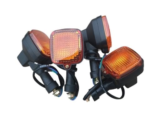 Feu de direction moto ZJ125 clignotant étanche au design origine noir