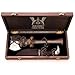 Asgard Creations Viking Axe & Raven Knife Set with Scabbards in Gift/Display Box
