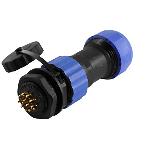 Conector Aviación Impermeable SD20-12 12 Pines miniatura 1