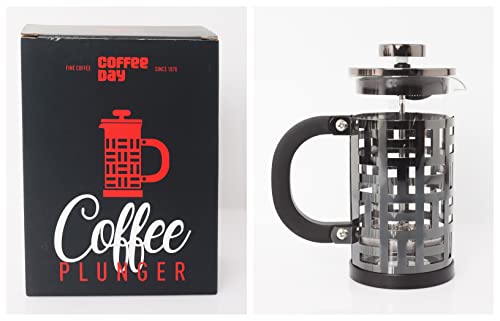 Image of Cafe Coffee Day- Steel French Press Coffee Plunger | French Press Coffee Maker | Espresso Maker
