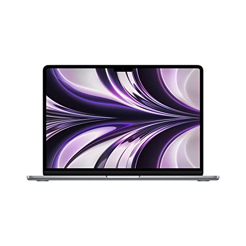 Notebook Apple MacBook Air de 13 polegadas: Chip M2 da Apple com CPU de oito núcleos e GPU de oito núcleos, de 256 GB SSD - Cinza-espacial
