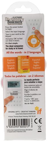 IF Spanish Bilingual Electronic Dictionary Bookmark - Thumbnail 3