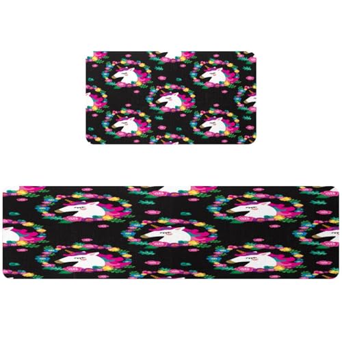 Alfombrillas de cocina antideslizantes para evitar caídas y absorber salpicaduras 2