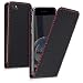 Produktbild kwmobile Apple iPhone 7/8 Hülle - Handyhülle für Apple iPhone 7/8 - Handy Case Flip Schutzhülle - Carbon Design Schwarz Rot