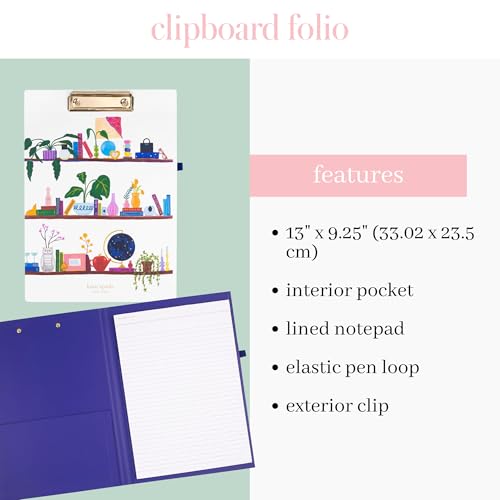 Porte-bloc A4 Charmed Library idéal pour organiser vos réunions et notes - 4
