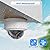 Real HD 6MP PoE IP Vandal Dome Security Camera Outdoor, 2.8mm Wide Angle, H.265, IP67 IK10, Support Firmware Upgrade, Compatible with NVR, NDAA Compliant