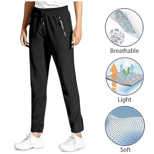 Comfy Fit Pants for Women Over 50, 2025 New Stretch Active - Women's Ultra Stretch Ice Silk Comfort Casual Pants3