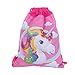 Produktbild Einhorn-Dinosaurier Tragetasche Für Mädchen-Spielraum-Speicher-Paket Cartoon Schule Rucksäcke Kinder-Geburtstags-Party
