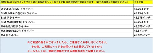 テーラーメイド スリーブ付き SIM2 MAX SIM M6 フジクラ スピーダー NX (SPD NX 50-硬さ(S)) 3枚目