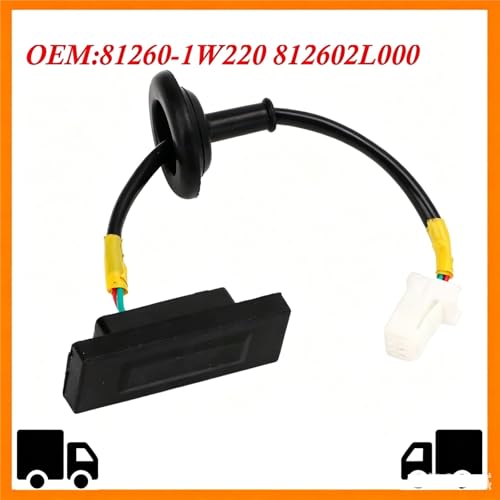 Bouton hayon arrière voiture pour charger facilement le coffre i30