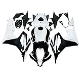 Injection Mold Complete Fairings Fit For Honda CBR600RR 2007 2008 F5 CBR 600 RR 07 08 ABS Plastic Motorcycle Bodywork - Black With White Lowers