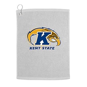 Sport Your Gear Kent State Golden Flashes Prime Golf Bag Towel, White
