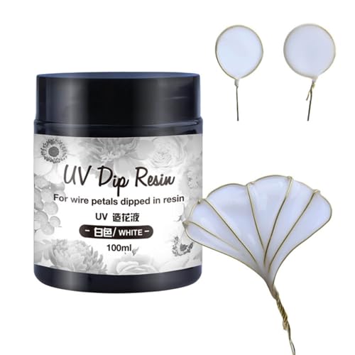 UV DIP Resin Transparent UV Ultraviolets Curing Flower Making Liquid Hairpin Earring Resin Jewelry Making DIP