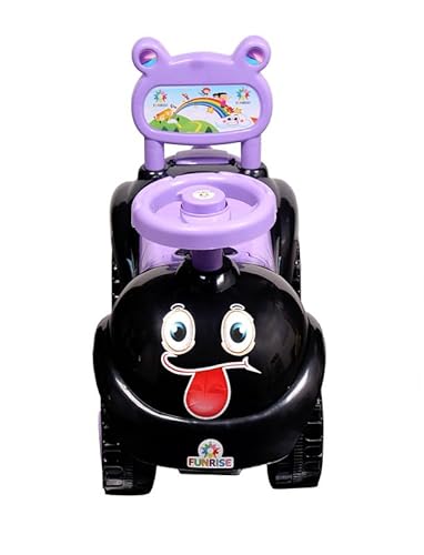 Funrise Educational Rider Car | Rideon Baby Car | Toy Car | Push Car | Unique Design Rideon | Kids Power Wheel Rideon Car | Push Rider -Push Pull Car Red APP- 901 E - Image 4