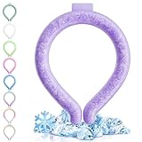 🏝️【2025夏大ヒット&冷却グッズ&男女兼用】暑い真夏の季節でもリングはひんやりキープ！クールネックリングは28℃以下で自然に凍結し、屋外屋内どこでも繰り返しお使いいただけるアイテムです。首元を冷やすことで、全身の熱をクールダウンさせてくれる。氷のように冷えすぎないので低温障害の心配もなくお肌にもやさしい。一度溶けてもエアコンの効いた涼しい空間などに置いておくだけでも再び凍って繰り返し使える！首元にフィットして落ちにくいデザイン アイスネックリング 。ちょっとした外出時やアウトドア用品としても...