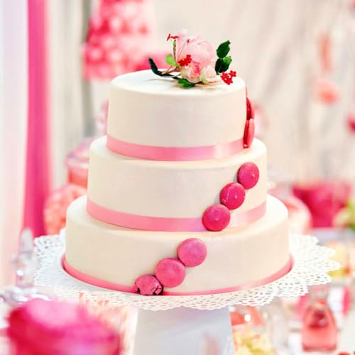 3pcs Cake Dummies Baking Practice Decorating Props Wedding Baby Shower Birthday Displays Sizes Included