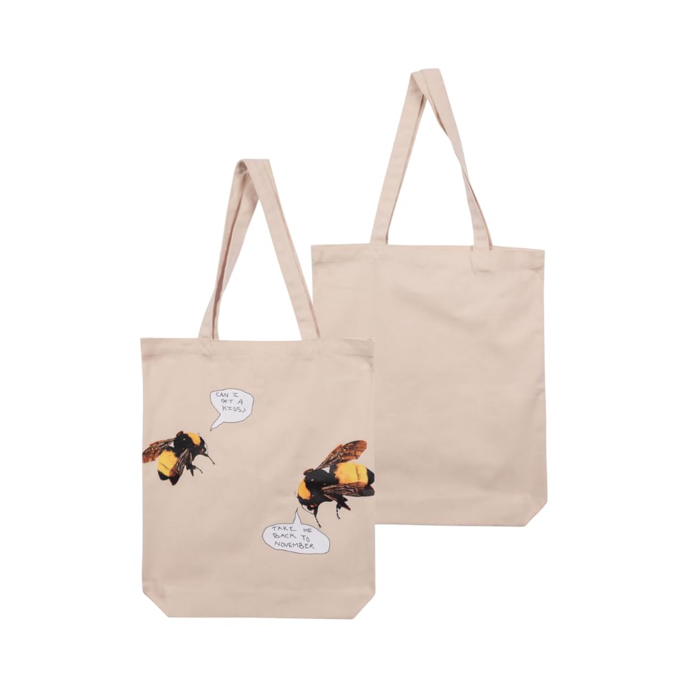 Flower Boy Bee Word Bubble Tote