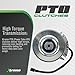 Outdoor Power Xtreme Equipment X0108 PTO Blade Clutch Compatible with/Replacement for Hustler FasTrak Model 930107 930115 930784 All Models with Kawasaki FR651V 601784 601784K