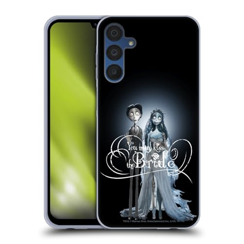 Head Case Designs Officially Licensed Corpse Bride Victor and Emily Key Art Gel Case [Military Grade Protection] Compatible with Samsung Galaxy A15