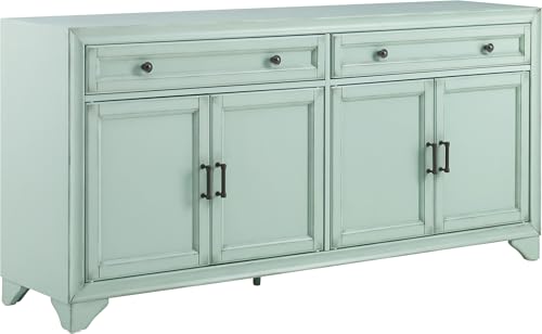 Crosley Furniture Tara Modern Farmhouse Sideboard Buffet Cabinet with Storage
