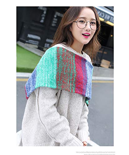 Winter Warm Infinity Scarf Thick Knit Circle Loop Scarf Neck Warmer4