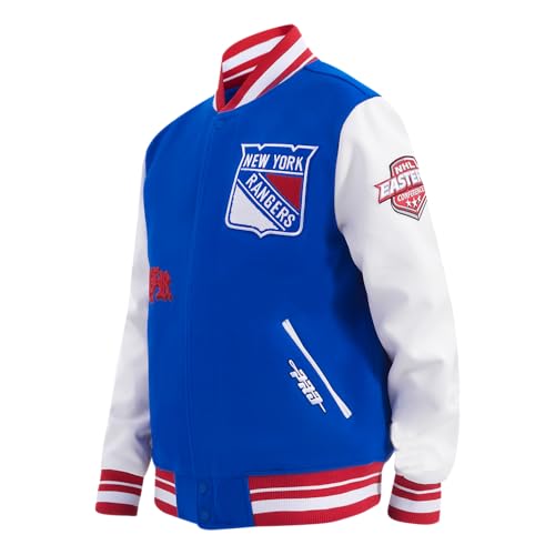 Image of Pro Standard Mens NHL Old English Varsity Jacket