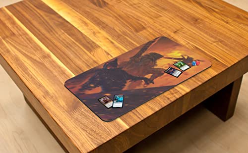 Brothers In Arms (Stitched) - Berserk, Elden Ring, Dark Souls Anime Playmat - Compatible For Magic The Gathering Playmat - Play Mtg, Yugioh, Tcg - Original Play Mat Art Designs & Accessories #TOP2