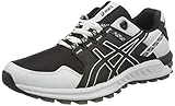 asics laufschuhe damen schwarz pink Mesh-Obermaterial ASICS Herren Gel-citrek Laufschuh, schwarz/weiß, 47 EU