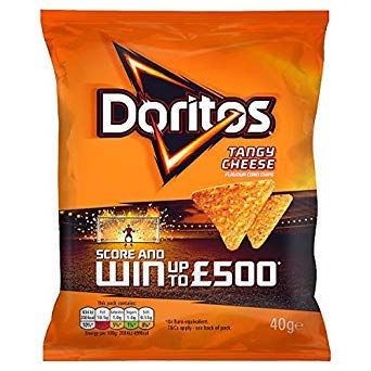 DoritosTangy Cheese Tortilla Chips 40 g (Pack of 32)